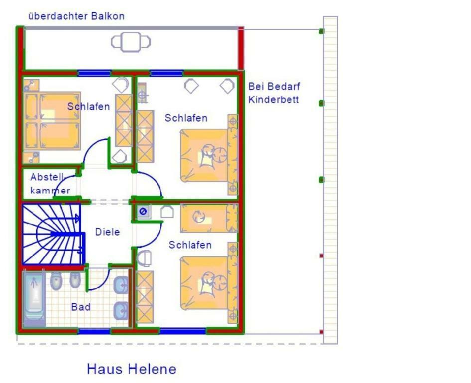 Ferienhaeuser Rhoen - Haus Natalie & Haus Helene Hausen  Exteriér fotografie